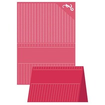 A4 Embossing Folder, Craft Well - Gestippelde Elegance