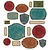 Sizzix ThinLits - Etichette, 17 stencil