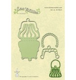 Leane Creatief - Lea'bilities Lea'bilities, persen en snijden template, handtas