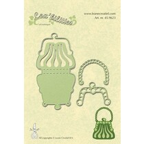 Lea'bilities, gaufrage et gabarit de découpe, sac à main