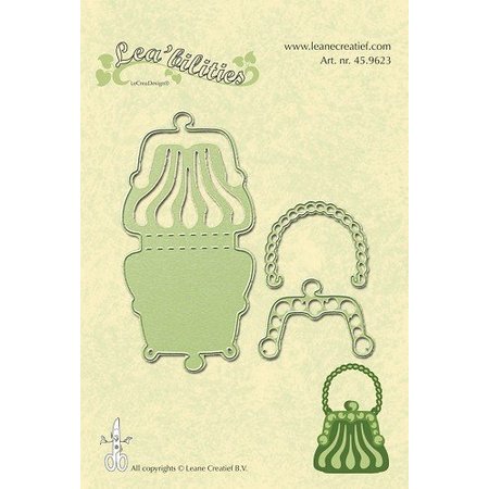 Leane Creatief - Lea'bilities Lea'bilities, persen en snijden template, handtas