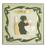 Leane Creatief - Lea'bilities Lea’bilities, Präge- und Schneideschablone, Elegante Rahmen