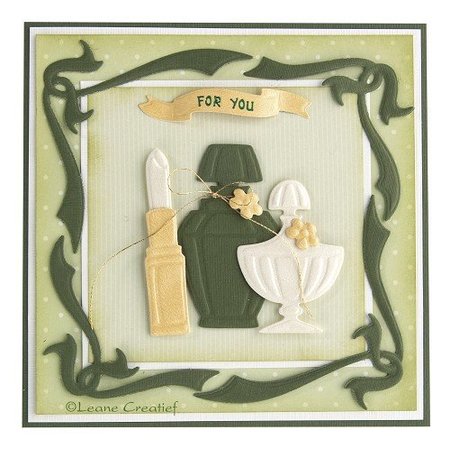 Leane Creatief - Lea'bilities Lea'bilities, embossing and cutting template, Elegant Frame