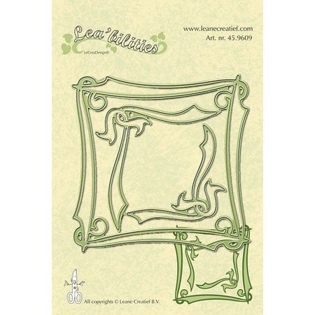 Leane Creatief - Lea'bilities Lea’bilities, Präge- und Schneideschablone, Elegante Rahmen