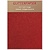 DESIGNER BLÖCKE  / DESIGNER PAPER Glitter iriserende papir, format A4, 150 g / m², rød