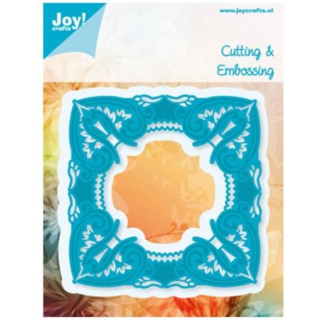 Joy!Crafts und JM Creation Stamping and embossing stencil, Craftables -a magnificent setting