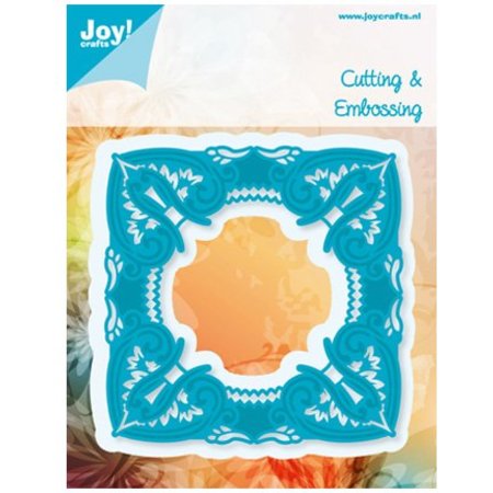 Joy!Crafts und JM Creation Stempling og prægning stencil, Craftables -en storslåede omgivelser