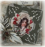 Joy!Crafts und JM Creation Stampaggio e goffratura stencil, craftabili -a magnifica cornice