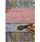 Joy!Crafts und JM Creation Glace Papier, A4  2x8 designs