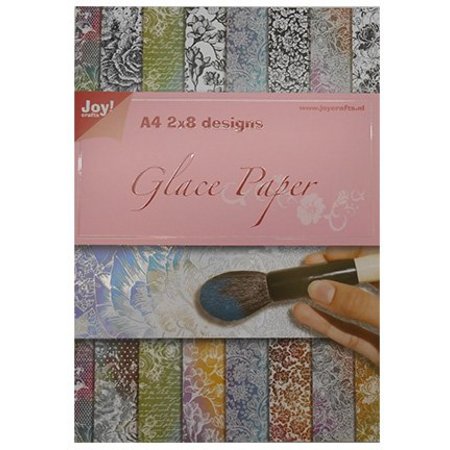Joy!Crafts und JM Creation Glace paper, A4 2x8 designs
