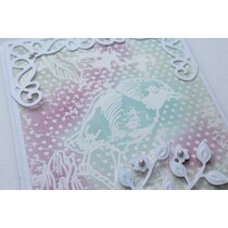 Glace paper, A4 2x8 designs
