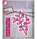 Marianne Design Marianne Design, stamping and embossing stencil, branch with flowers