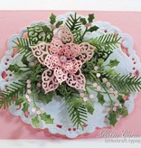 Marianne Design Embossing and punching template, elegant, oval decorative frame