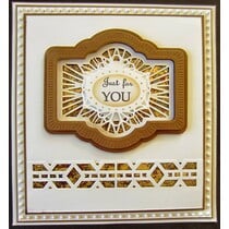 Esta Craft - multi punzonado y estampado en relieve plantilla