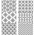 Sticker Autocollant de fond Scrapbook caractérisé en détail en argent ou en or
