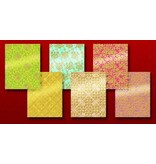 Sticker Scrapbook Hintergrund Sticker sehr detailliert geprägt in silber oder gold
