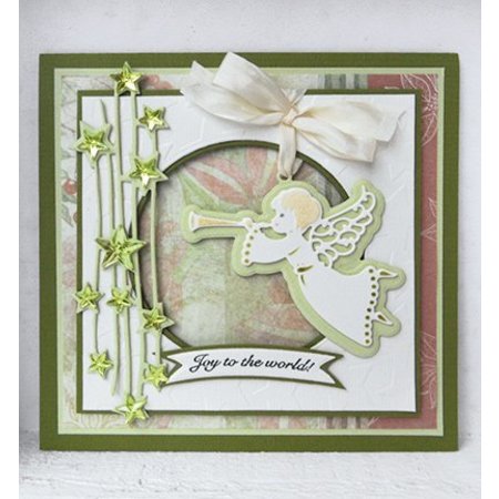 Marianne Design Ponsen en embossing sjablonen Craftables, Engel