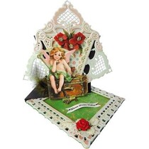 PK9097 Vintage Christmas papier Bloc