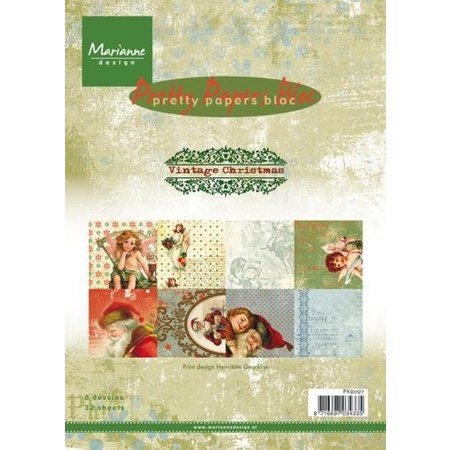 DESIGNER BLÖCKE  / DESIGNER PAPER PK9097 Vintage Christmas Paper Bloc