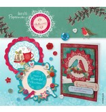 KARTEN und Zubehör / Cards Bastelset: 3D-Stanzbogen-Karten-Set - Bellissima Christmas