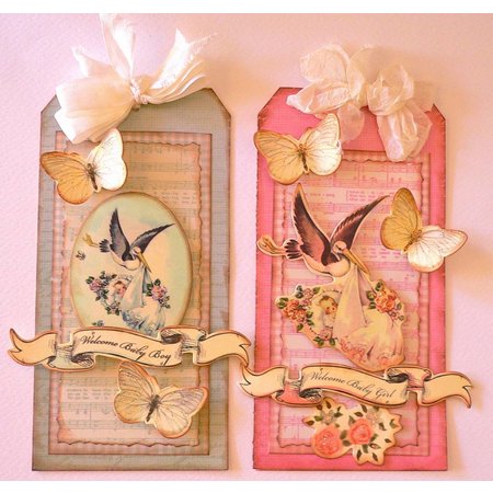 Prima Marketing und Petaloo Chipboard Collection, for boys or girls