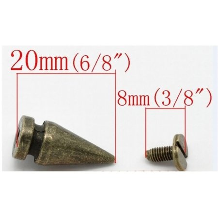 Embellishments / Verzierungen Scrapbooking, Metal pés pequenos, 2 peças