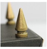 Embellishments / Verzierungen Scrapbooking, Metal Füsschen, 2 Stück