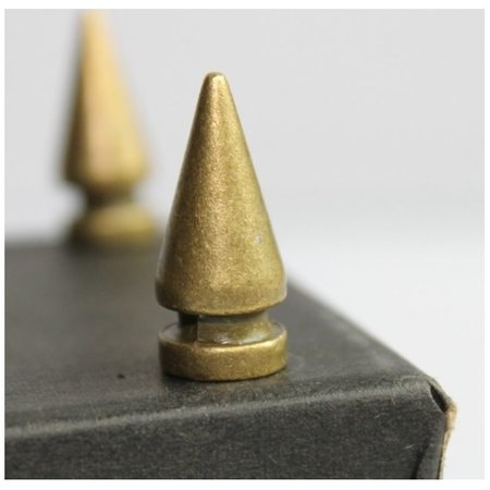 Embellishments / Verzierungen Scrapbooking, Metal små fødder, 2 stk