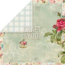 Designer Paper "Tea Time", 30.5 x 30.5 cm