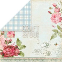 Designer Paper "Tea Time", 30.5 x 30.5 cm