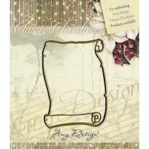 Amy design, die cutting and embossing stencil