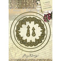 Amy design, die cutting and embossing stencil - Classic Clock