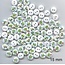 Embellishments / Verzierungen 10 decorative buttons 15 mm Theme: Flowers
