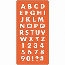 Mod Podge, siliconen mal van letters en cijfers