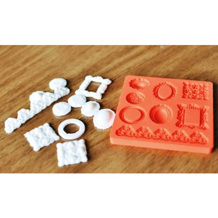 ModPodge Mod Podge Mod Mold Ornaments, 95 x 95 mm, 8 designs