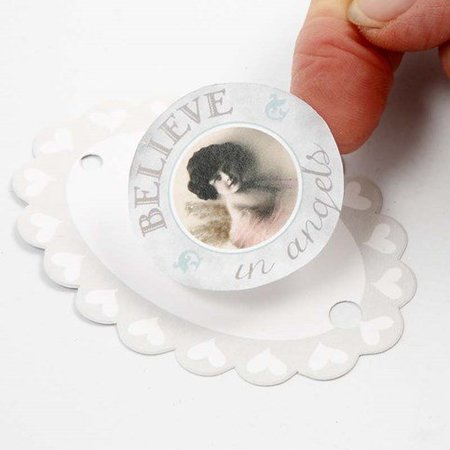 Embellishments / Verzierungen Self-adhesive Sticker Scene with a matte finish - Vivi Gade Design