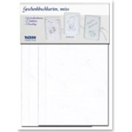 KARTEN und Zubehör / Cards Materialset für 3 Geschenkbuchkarten