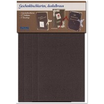 Material set for 3 gift book tickets