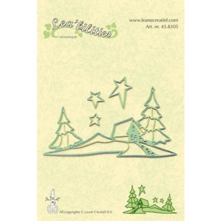 Leane Creatief - Lea'bilities Lea'bilities, embossing and cutting mat, home and landscape