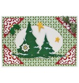 Leane Creatief - Lea'bilities Lea'bilities, embossing and cutting mat, landscape and trees