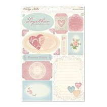 A4 Die-cut Toppers - Vintage Notes - Icons