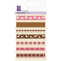 Decoratieve linten, "sweet" Cart-Us, 7 x 1mtr