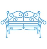 Marianne Design Goffratura e taglio template, Giardino Bank