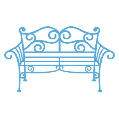 Marianne Design Goffratura e taglio template, Giardino Bank