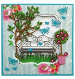 Marianne Design Goffratura e taglio template, Giardino Bank