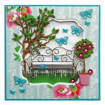 Goffratura e taglio template, Giardino Bank