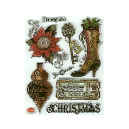 Viva Dekor und My paperworld Timbri trasparenti, SteamPunk1, Viva Decor
