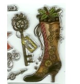 Viva Dekor und My paperworld Timbri trasparenti, SteamPunk1, Viva Decor