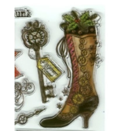 Viva Dekor und My paperworld Timbri trasparenti, SteamPunk1, Viva Decor
