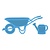 Marianne Design Preging og kutte mal, Hage Tool